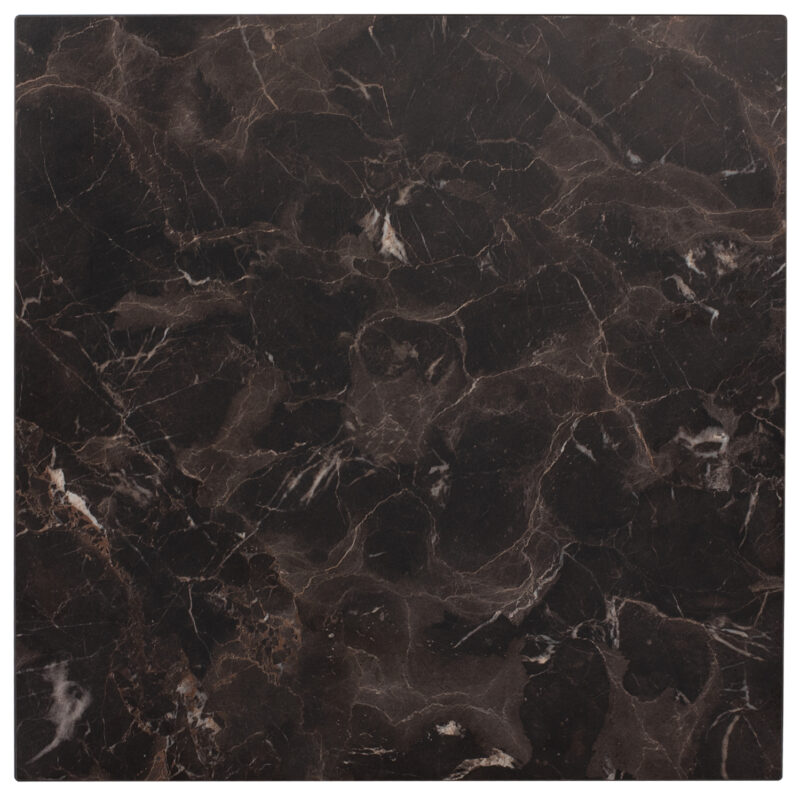 ΕΠΙΦΑΝΕΙΑ ΤΡΑΠΕΖΙΟΥ HPL FB95838.14 BROWN MARBLE 69x69 εκ. ΠΑΧΟΥΣ 12mm.