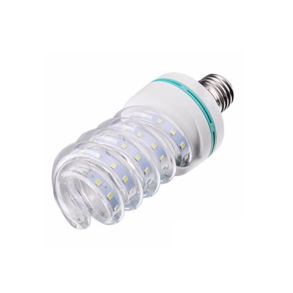 Λάμπα LED - Spiral Corn - E27 - 9W - 6500K - 356946