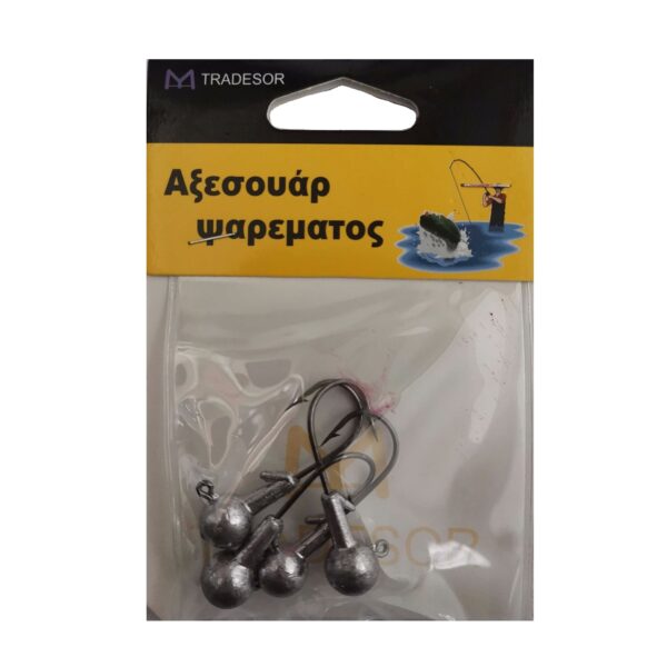 Μολυβοκεφαλές με αγκίστρι - 7gr - 4pcs - 30182