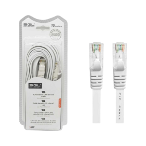 Καλώδιο δικτύου Ethernet - Πλακέ - A8P8C - 10m - 096438
