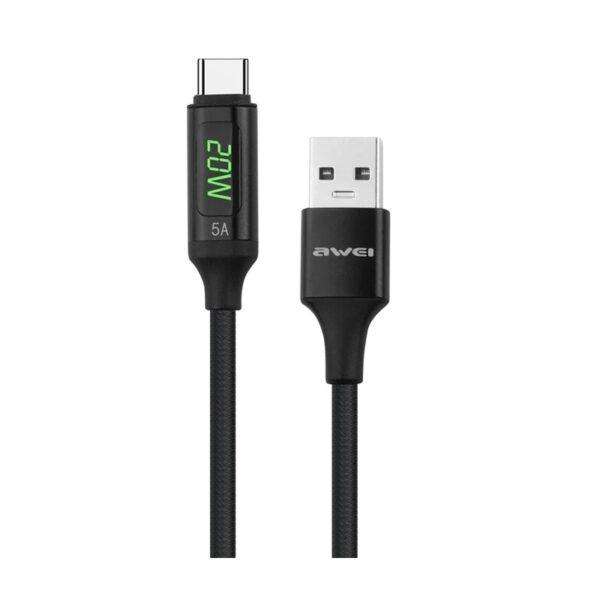 Καλώδιο φόρτισης & data - USB TypeC - CL-123T - Fast Charge - Awei - 887912