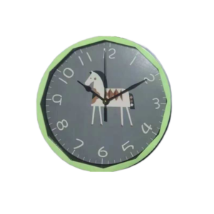 Παιδικό ρολόι τοίχου - XH-6628 - 166283 - Green