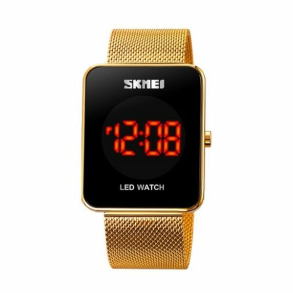 Ψηφιακό ρολόι χειρός – Skmei - 1900 - 019008 - Gold