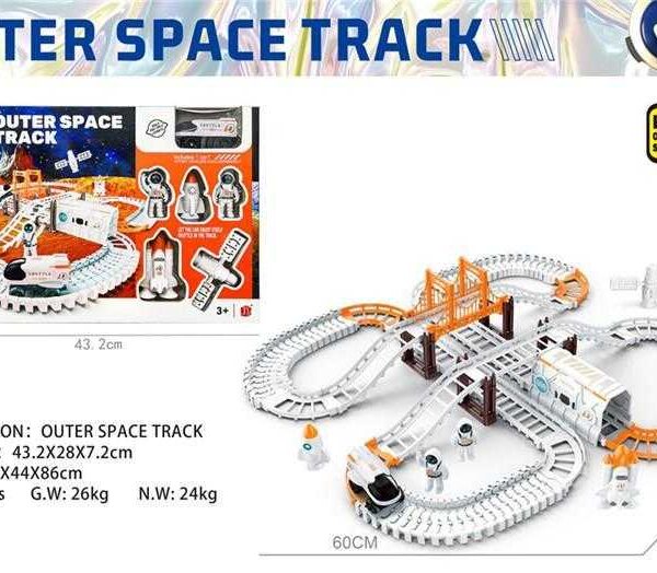 Σετ διαστημικός αυτοκινητόδρομος DIY - Space Track - 888-77 - 900277