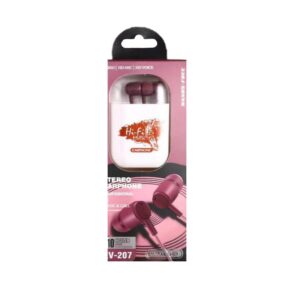 Ενσύρματα ακουστικά - EV-207 - 202296 - Pink