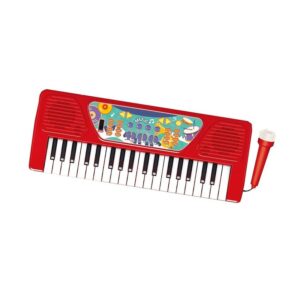 Παιδικό πιάνο με μικρόφωνο - 828-13 - 161262 - Red