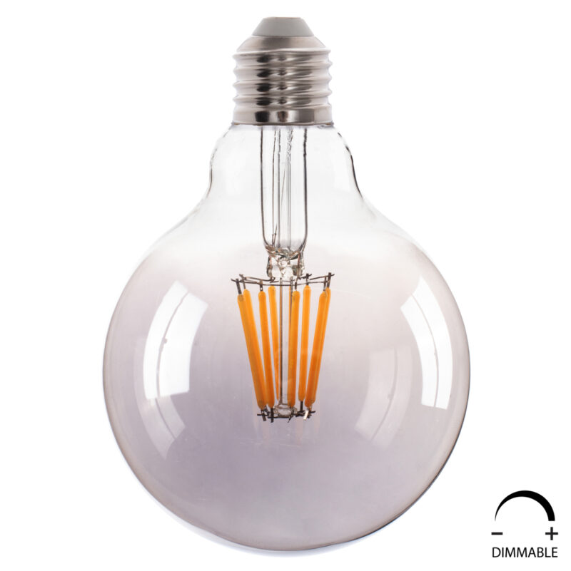 ΛΑΜΠΤΗΡΑΣ GLOBO LED FILAMENT 8W E27 3000K ΦΙΜΕ DIMMABLE FB94050.03