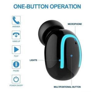 Το Andowl Q-B02 είναι in-ear bluetooth ακουστικό που συνδέεται με κάθε συσκευή που διαθέτει bluetooth.