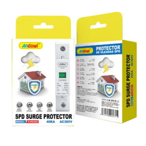 Andowl Προστατευτικό υπέρτασης Αντικεραυνικό Πίνακα Q-KG560 - SPD Surge Protector