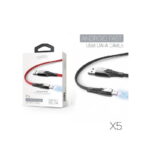 Tranyoo Καλώδιο Γρήγορης Φόρτισης Android 18W 1m 5S X5-V - Android Fast Charger Cable