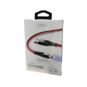 Tranyoo Καλώδιο δεδομένων lighting IOS 18W 5A 1m X5-l - Fast charger cable