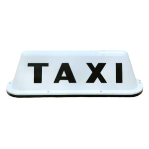 Φωτεινή επιγραφή ταξί.