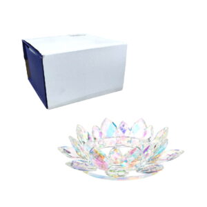 Ποτηράκι ακρυλικού Λωτός με καπάκι - Διακοσμητικό βαζάκι - Acrylic glass Lotus with lid - Decorative jar
