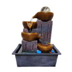 Διακοσμητικό Συντριβάνι Feng Shui - Resin craft bonsai running water ornament