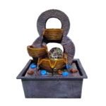 Διακοσμητικό Συντριβάνι Feng Shui - Resin craft bonsai running water ornament