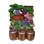 Διακοσμητικό Συντριβάνι Feng Shui - Resin craft bonsai running water ornament