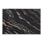 ΕΠΙΦΑΝΕΙΑ ΤΡΑΠΕΖΙΟΥ ΟΡΘΟΓΩΝΙΑ 5787 WERZALIT 120X80εκ. BLACK GOLD MARBLE FB95630.15