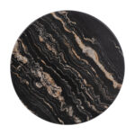 ΕΠΙΦΑΝΕΙΑ ΤΡΑΠΕΖΙΟΥ Φ60Χ2.5εκ. 5787 WERZALIT BLACK GOLD MARBLE FB95227.15