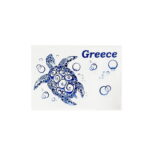 Μαγνητάκι ψυγείου σουβενίρ Greece 12τεμ - Metallic fridge magnet Greece