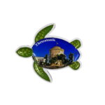 Μαγνητάκι ψυγείου σουβενίρ Thessaloniki 12τεμ - Metallic fridge magnet Thessaloniki