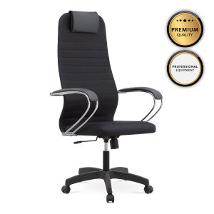 Καρέκλα γραφείου Torrent Megapap με διπλό ύφασμα Mesh χρώμα μαύρο 66