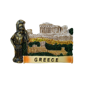 Tουριστικό μαγνητάκι Souvenir – Σετ 12pcs - Resin Magnet - Athens/Greece - 678037