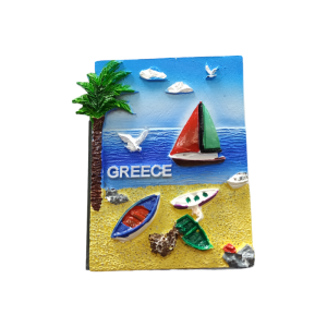 Tουριστικό μαγνητάκι Souvenir – Σετ 12pcs - Resin Magnet - Greece - 678340