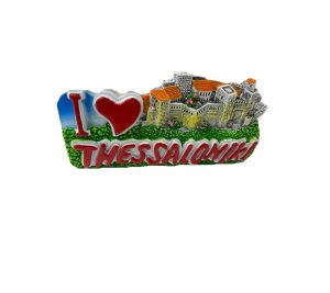 Tουριστικό μαγνητάκι Souvenir – Σετ 12pcs - Resin Magnet - Thessaloniki - 678135