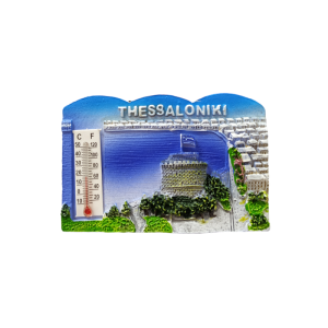Tουριστικό μαγνητάκι Souvenir – Σετ 12pcs - Resin Magnet - Thessaloniki - 678139