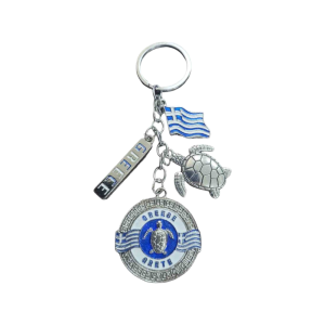 Τουριστικό μπρελόκ Souvenir - Σετ 12pcs - Greece/Crete - 280662