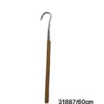 Γάντζος ψαρέματος αλουμινίου με ξύλινη λαβή - Gaff - 20cm - 31886