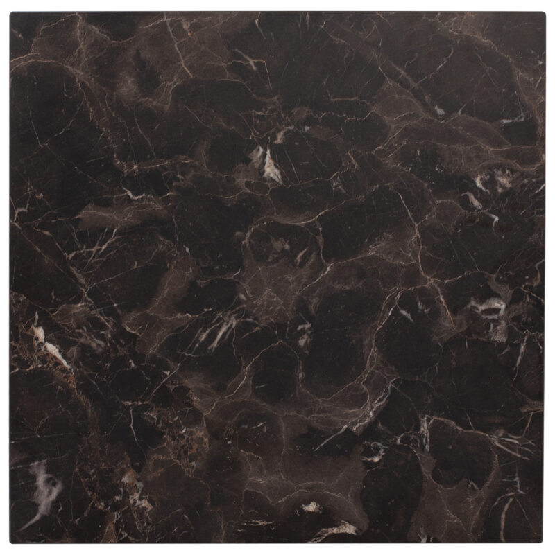 ΕΠΙΦΑΝΕΙΑ ΤΡΑΠΕΖΙΟΥ HPL FB95839.14 BROWN MARBLE 80x80 εκ. ΠΑΧΟΥΣ 12mm.