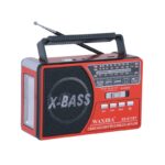 Επαναφορτιζόμενο ραδιόφωνο - XB-571BT - Waxiba - 005718 - Red
