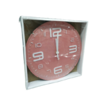 Ρολόι τοίχου - 733B - 130239 - Pink