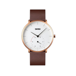 Αναλογικό ρολόι χειρός – Skmei - 9213 - Brown/White