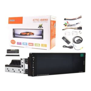 PerVoi οθόνη αυτοκινήτου 6.9″ HD αφής 1DIN CTC-6890 – Car stereo player touch screen