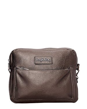 BAG TO BAG Τσάντα χιαστή WH-8007 - Γκρι ΓΥΝΑΙΚΕΙΕΣ ΤΣΑΝΤΕΣ > FALL- WINTER 2025 > Τσάντες Χιαστί - Γυναικείες Τσάντες