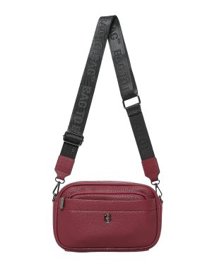 BAG TO BAG Τσάντα χιαστή WH-8015 - Μπορντό ΓΥΝΑΙΚΕΙΕΣ ΤΣΑΝΤΕΣ > FALL- WINTER 2025 > Τσάντες Χιαστί - Γυναικείες Τσάντες