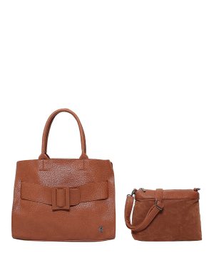 BAG TO BAG Τσάντα ώμου WL-9017 - Κάμελ ΓΥΝΑΙΚΕΙΕΣ ΤΣΑΝΤΕΣ > FALL- WINTER 2025 > Τσάντες Ωμου - Γυναικείες Τσάντες