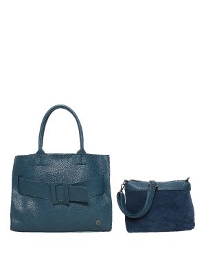 BAG TO BAG Τσάντα ώμου WL-9017 - Μπλέ ΓΥΝΑΙΚΕΙΕΣ ΤΣΑΝΤΕΣ > FALL- WINTER 2025 > Τσάντες Ωμου - Γυναικείες Τσάντες