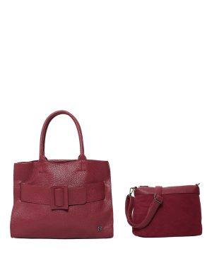 BAG TO BAG Τσάντα ώμου WL-9017 - Μπορντό ΓΥΝΑΙΚΕΙΕΣ ΤΣΑΝΤΕΣ > FALL- WINTER 2025 > Τσάντες Ωμου - Γυναικείες Τσάντες