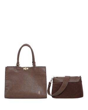 BAG TO BAG Τσάντα ώμου WL-9042 - Καφέ ΓΥΝΑΙΚΕΙΕΣ ΤΣΑΝΤΕΣ > FALL- WINTER 2025 > Τσάντες Ωμου - Γυναικείες Τσάντες