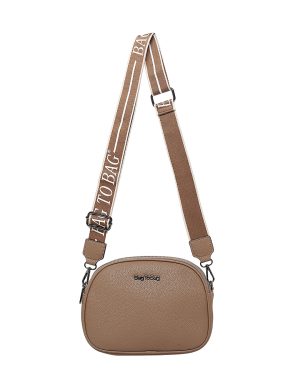 BAG TO BAG Τσαντάκι χιαστή WH-023 - Khaki ΓΥΝΑΙΚΕΙΕΣ ΤΣΑΝΤΕΣ > FALL- WINTER 2025 > Τσάντες Χιαστί - Γυναικείες Τσάντες