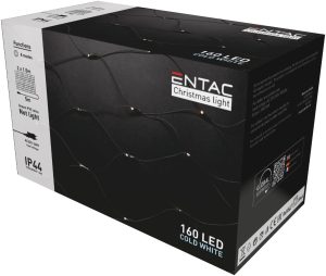 Entac Χριστουγεννιάτικα IP44 Net 160 LED 2μ x 1