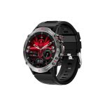 XO J7 Amoled Star Round Smart Sports Call Watch (Μαύρο)