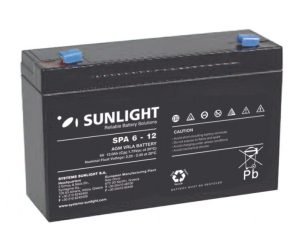 Sunlight Μολύβδου  6V.12A Alarm