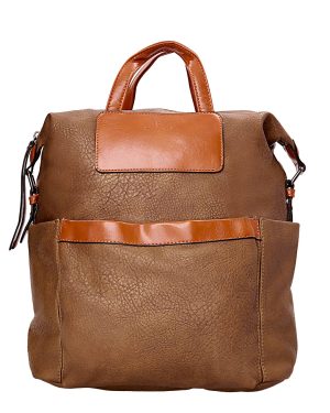 BAG TO BAG Σακίδιο πλάτης LX-3163 - Khaki ΓΥΝΑΙΚΕΙΕΣ ΤΣΑΝΤΕΣ > FALL- WINTER 2025 > Σακίδια Πλάτης - Γυναικείες Τσάντες