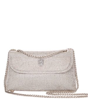 BAG TO BAG Τσάντα φάκελος clutch CK6022 - Ασημί ΓΥΝΑΙΚΕΙΕΣ ΤΣΑΝΤΕΣ > FALL- WINTER 2025 > Βραδινά Τσαντάκια / Clutch - Γυναικείες Τσάντες