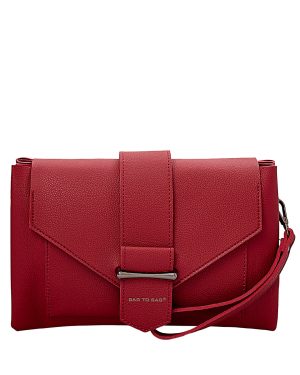 BAG TO BAG Τσάντα χειρός YM-0902 - Μπορντό ΓΥΝΑΙΚΕΙΕΣ ΤΣΑΝΤΕΣ > FALL- WINTER 2025 > Τσάντες Χειρός - Γυναικείες Τσάντες