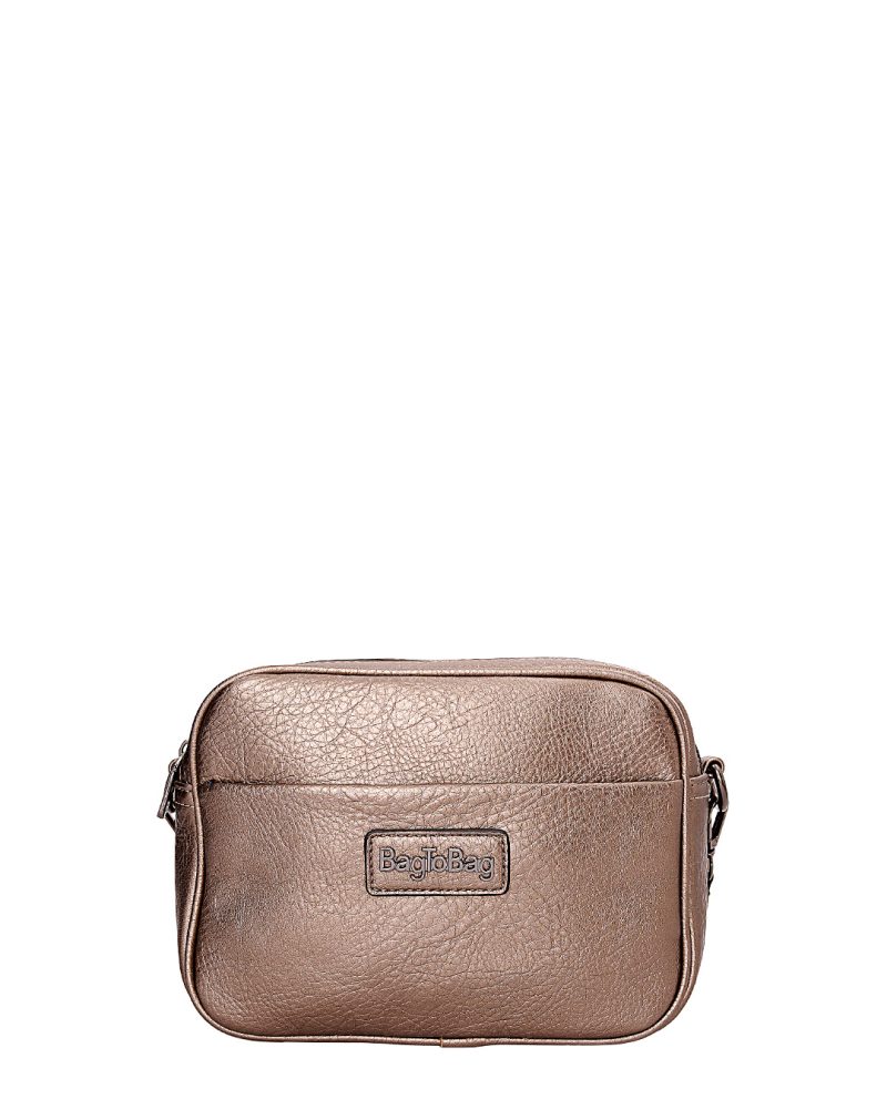 BAG TO BAG Τσάντα χιαστί WH-8008 - Bronze ΓΥΝΑΙΚΕΙΕΣ ΤΣΑΝΤΕΣ > FALL- WINTER 2025 > Τσάντες Χιαστί - Γυναικείες Τσάντες